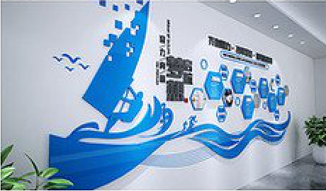  卫辉海浪主题文化墙如何设计？