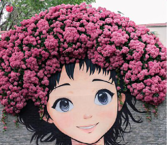  卫辉墙体彩绘-网红墙打卡