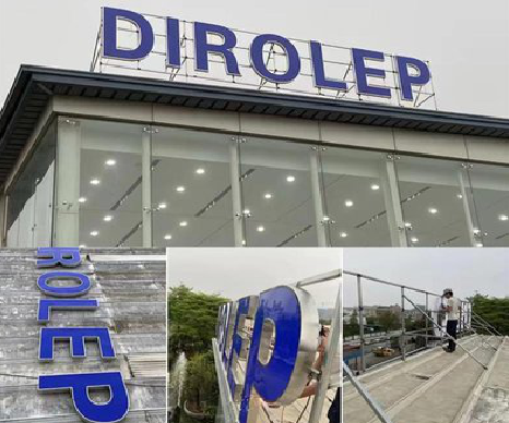  卫辉楼顶发光字安装的注意事项。